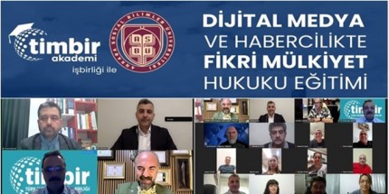 TİMBİR ve ASBÜ’den Habercilikte Fikri Mülkiyet Hukuku Eğitimi